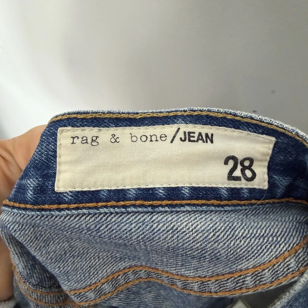 Rag & Bone Denim Cut Off Shorts Jeans Cotton Raw Hem Size 28 707